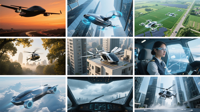 空中出租车 低空经济 未来城市空中交通