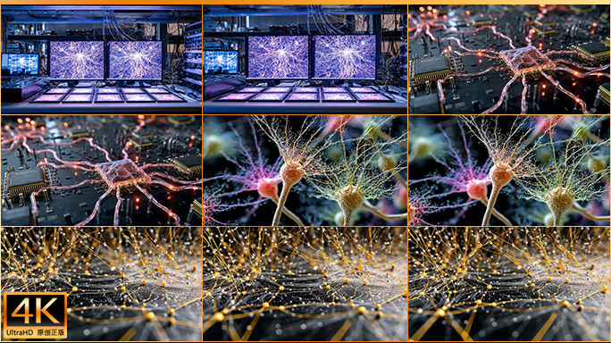 神经网络连接数据传输 AI芯片神经元网络