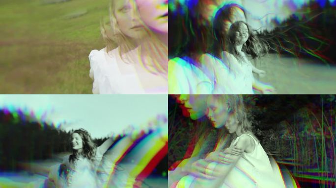 多棱镜效果色彩分离滤镜预设