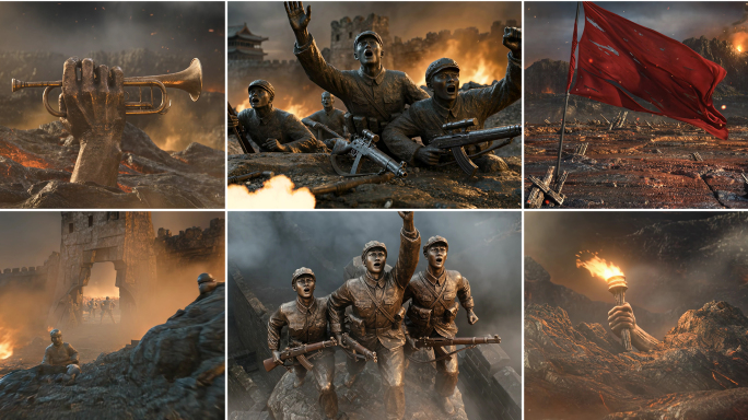 中国人民抗日战争抗战胜利铭记历史缅怀先烈