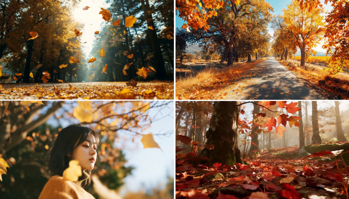 秋日时光的温暖瞬间 自然与生活的和谐交织