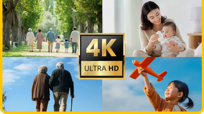 温馨家庭亲子生活瞬间