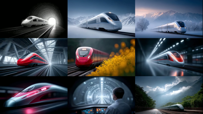 和谐号复兴号速度激情中国制造科技前沿