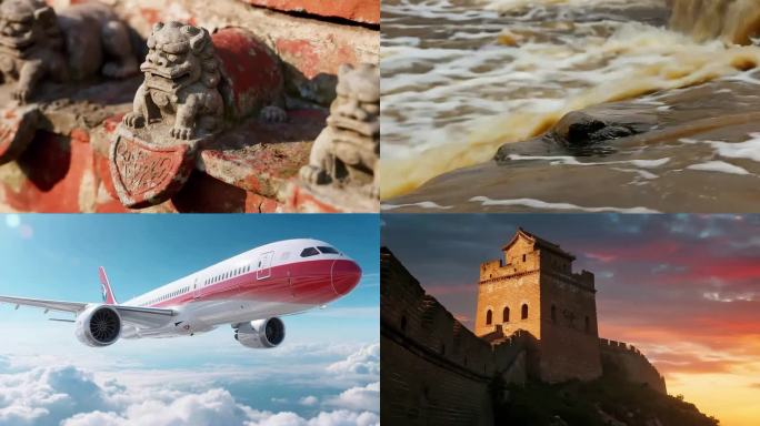 中国宣传素材恢弘大气镜头合集