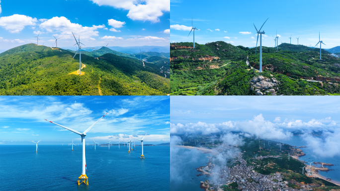 风力发电/清洁能源4k