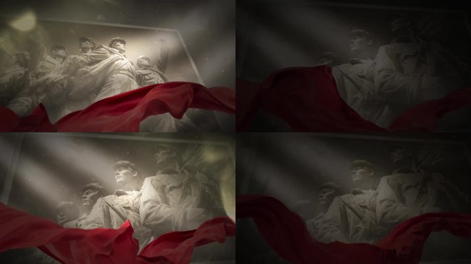 4k震撼历史照片模板