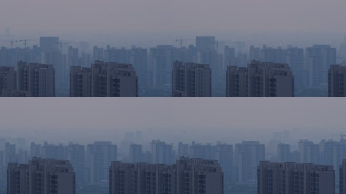 城市黎明建筑群02【10bit】