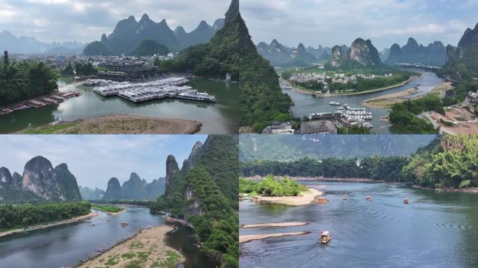 广西兴坪古镇20元人民币打卡地