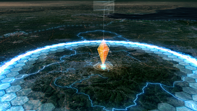 4K 济南区位地图（视频）