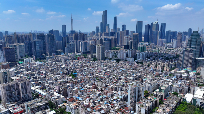 广州石牌村城中村