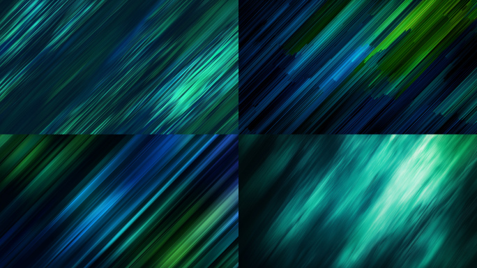 4组科技感光束流动背景 循环
