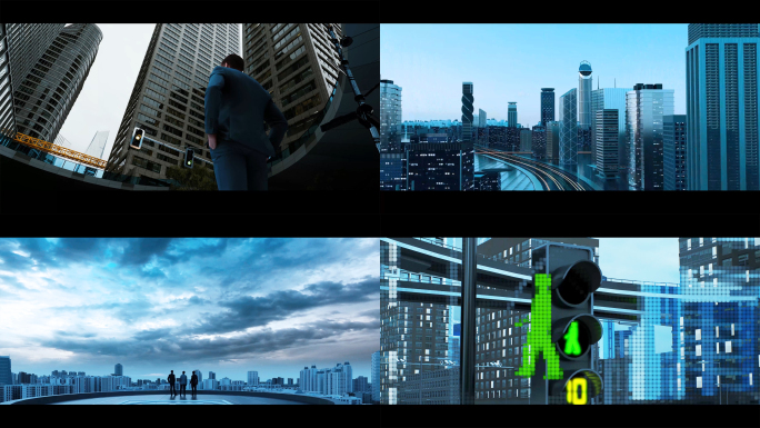 高端开场片头年会企业宣传片混剪视频素材