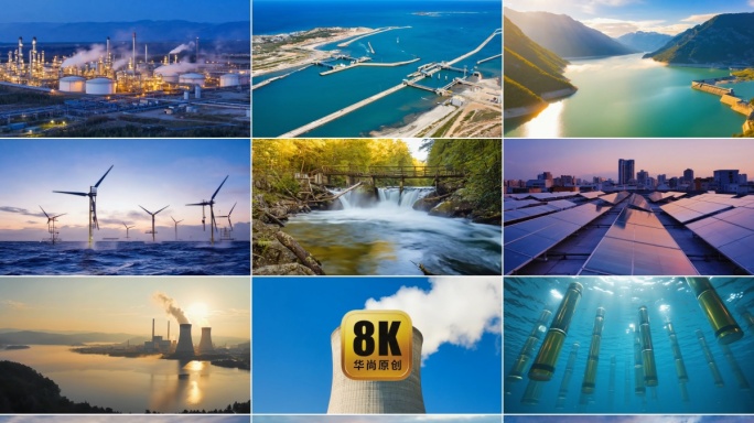 8k清洁能源与环境保护可持续发展