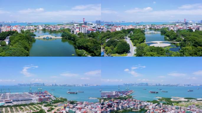 翔安澳头村航拍