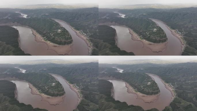 壮丽山河航拍景观