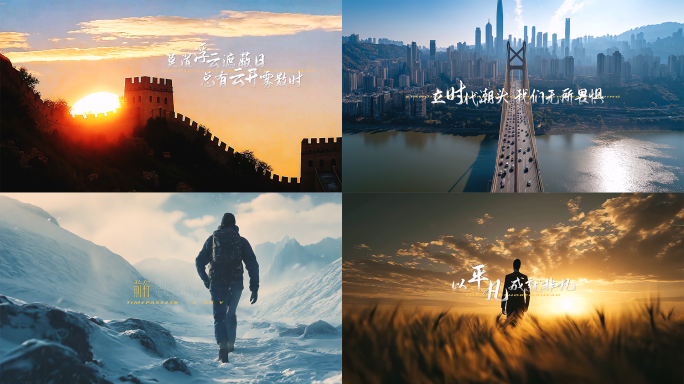 大气励志混剪片头企业宣传开场A