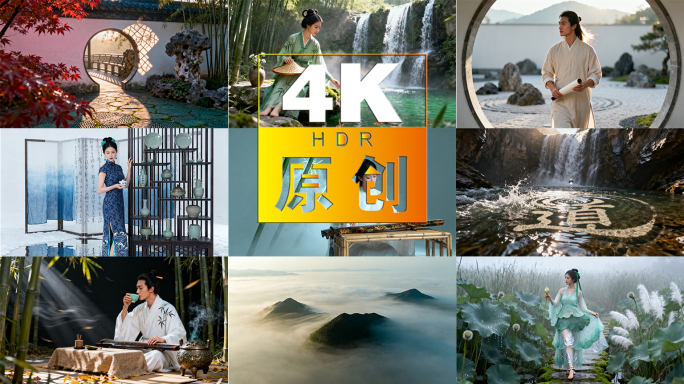 东方意境古风雅韵传统文化与现代设计