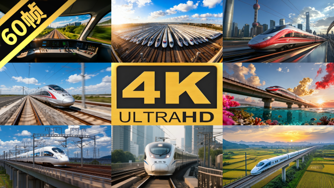 中国高铁复兴号和谐号动车组飞速发展