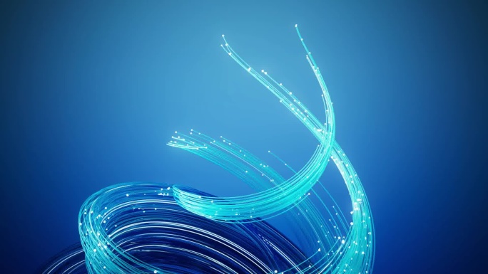 科技感光线轨迹 开头片子C4D工程