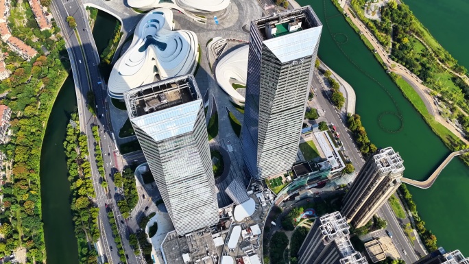 梅溪湖金茂广场双子塔