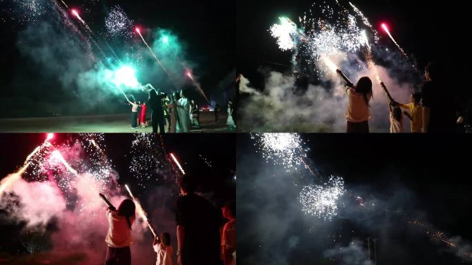 烟花 加特林烟花