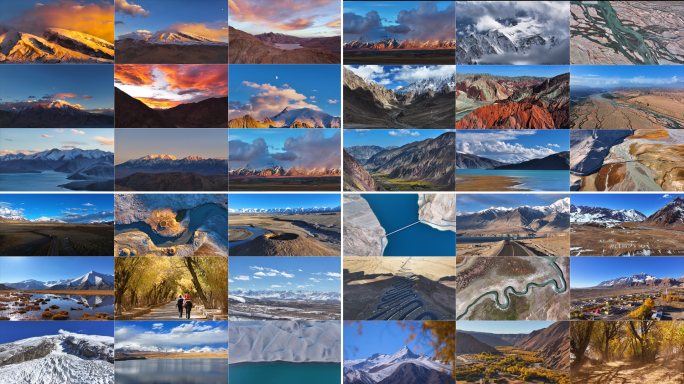 [合集]新疆风光延时之帕米尔高原