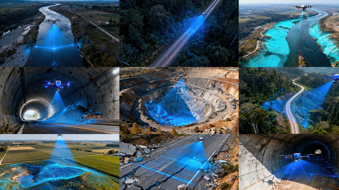 4K无人机巡检监测智能无人机应用