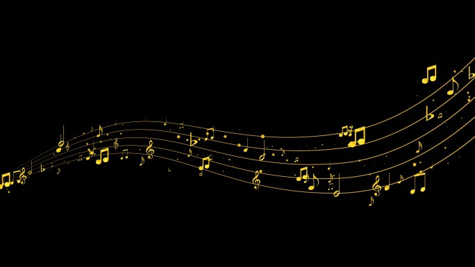 音符五线谱带通道
