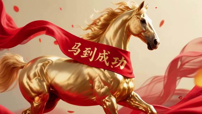 金马奔腾贺新春