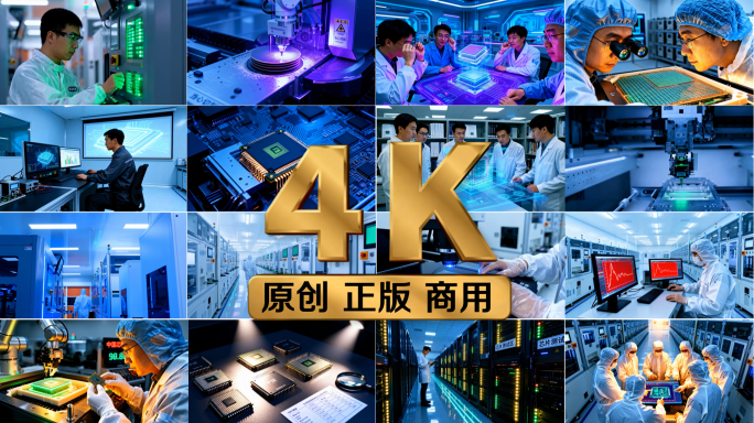 芯片制造自动化生产线