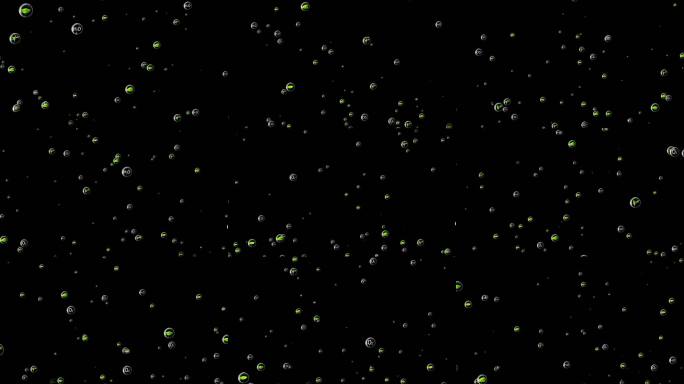 氧气泡泡清晰空气带通道