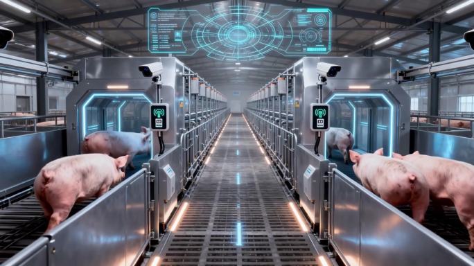 科技养猪 智能化养殖 肉猪产业化