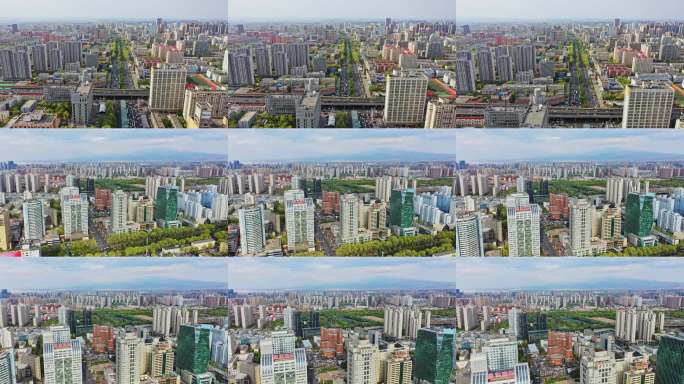 乌鲁木齐新市区4K航拍