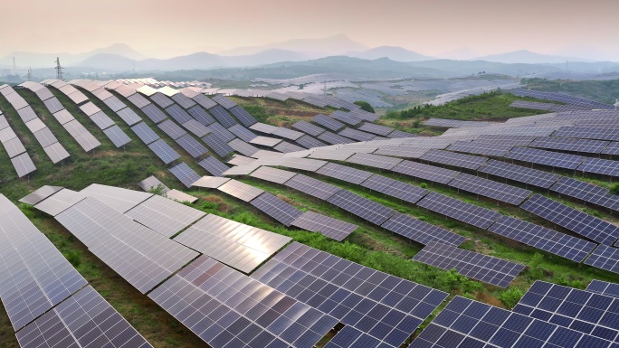 清洁能源合集 光伏发电 风力发电 水电站