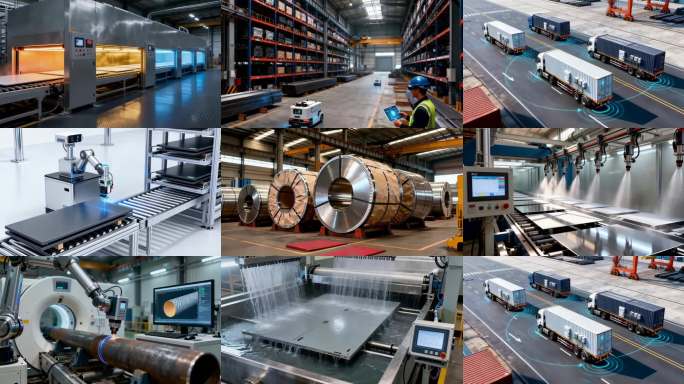 现代工业4.0智能制造流程