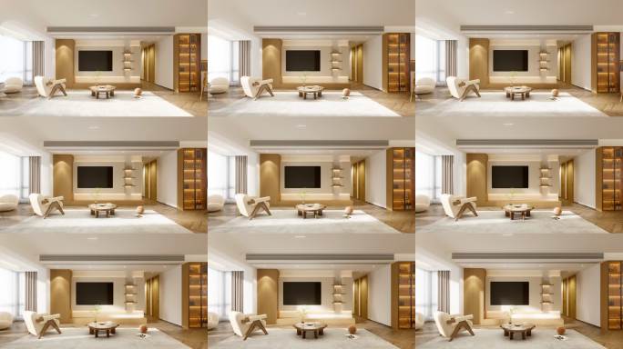 现代简约客厅设计