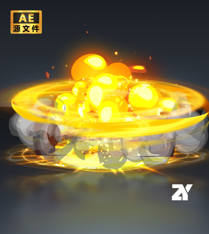 爆炸特效_炸弹爆炸16（提供工程）