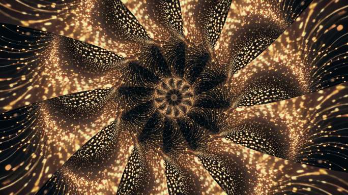黑金动态花纹背景