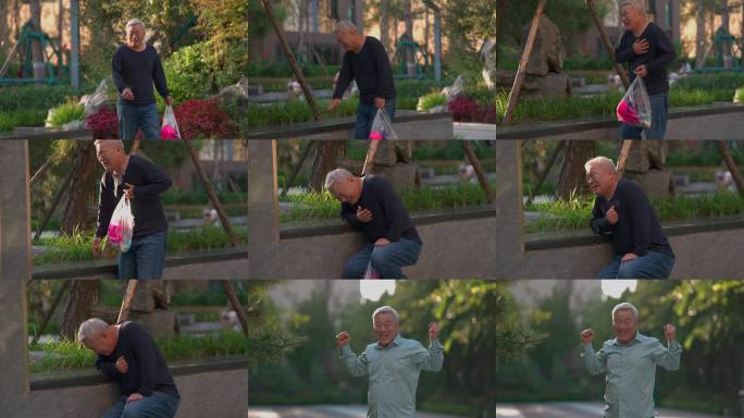 心肌梗塞  三高 冠心病 胸闷气短 心慌