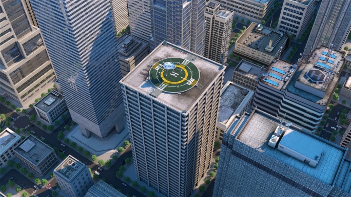 低空经济无人机配送现代城市