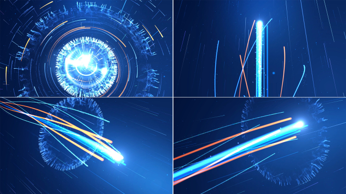 【无插件】科技片头年会盛典开场KV