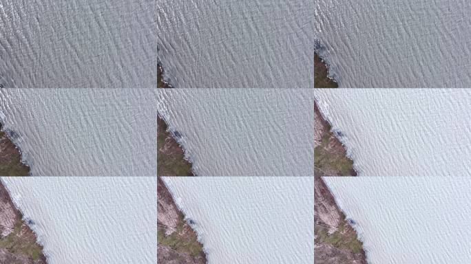 内蒙古太仆寺旗牛奶湖风光航拍