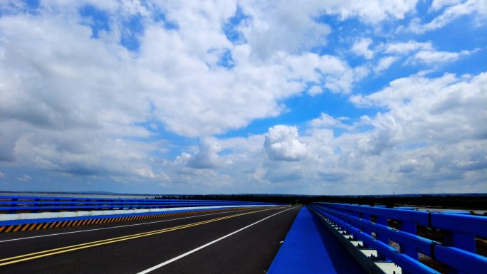 蓝桥大道延时摄影