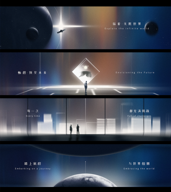 震撼节奏质感宽屏开场（含4k无插件）