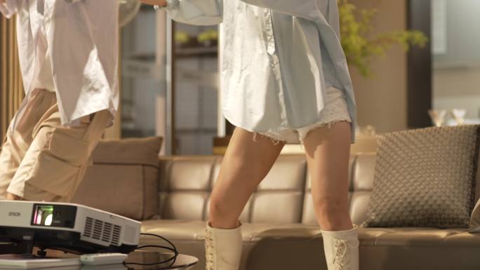 情侣居家VR游戏互动