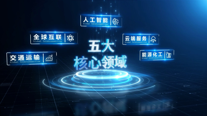 科技文字分类展示