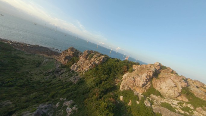 平潭 大练岛 海岛 穿越机