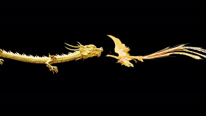 8K宽屏龙风飞舞