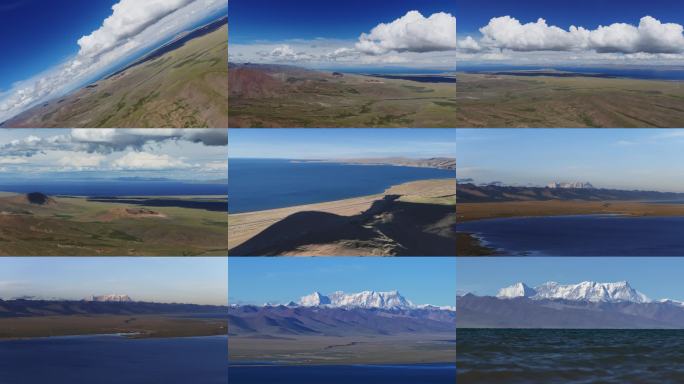 西藏自治区 湖光山色的纳木错