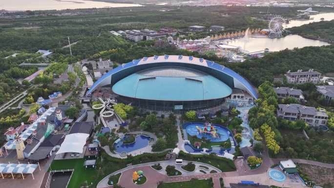 4k 秦皇岛渔岛 航拍 原素材